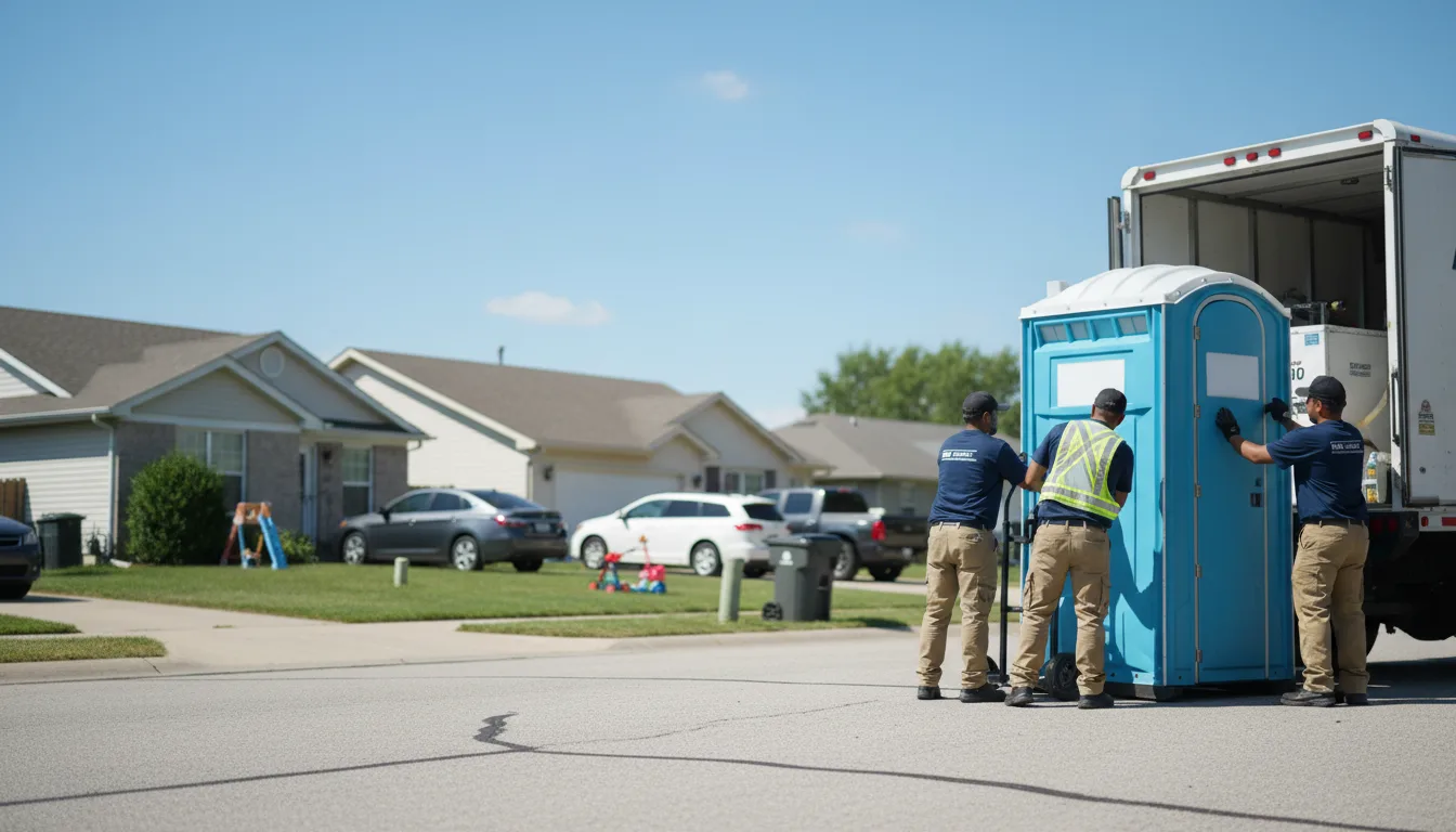Standard Porta Potty Rentals in Rockport, IL near me